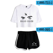 Load image into Gallery viewer, Women Two Piece Set Shorts And T-shirt Clothes