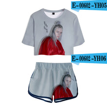Load image into Gallery viewer, 3D Billie Eilish Two Pieces sets Women Fashion