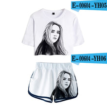 Load image into Gallery viewer, 3D Billie Eilish Two Pieces sets Women Fashion