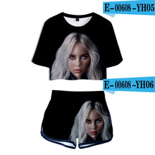 Load image into Gallery viewer, 3D Billie Eilish Two Pieces sets Women Fashion