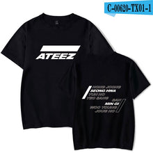 Load image into Gallery viewer, ATEEZ Print Casual T-shirts